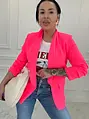 Neon pink női zakó LILLA