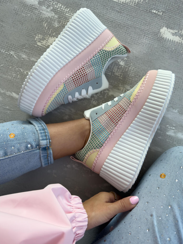 Színes női sportcipő GIVANA - next