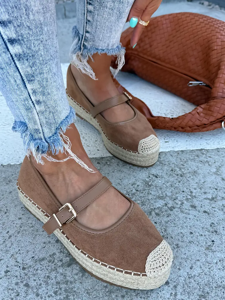 Barna espadrille szandál MAPIYA - next