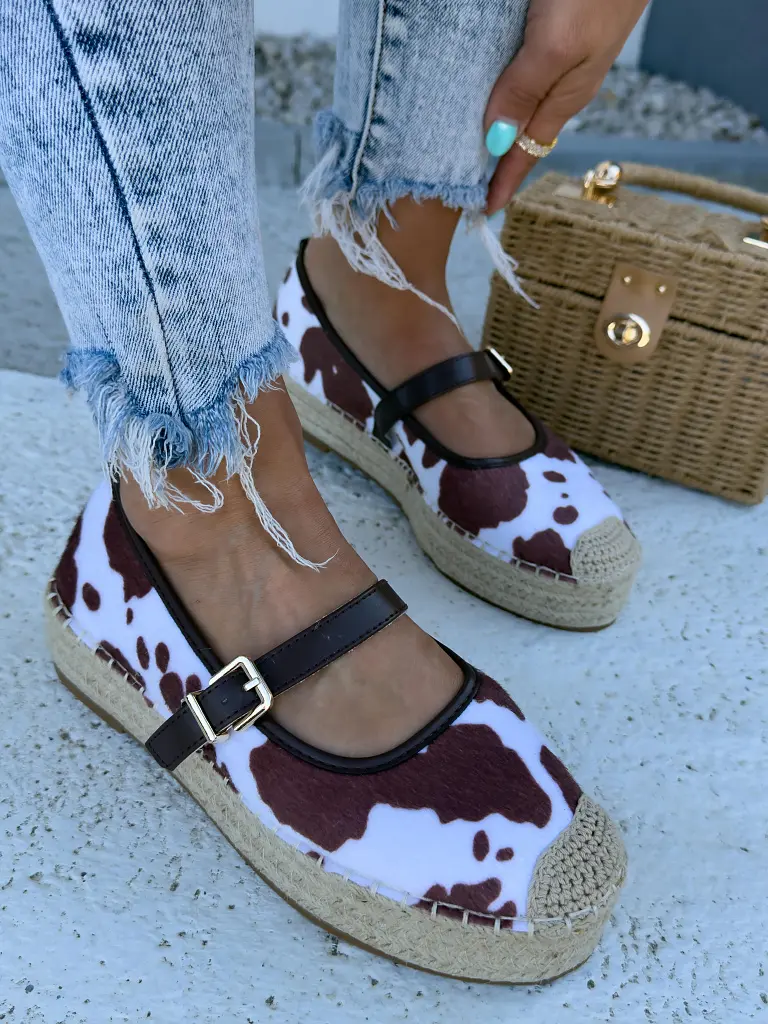 Mintás espadrille szandál MAPIYA - next