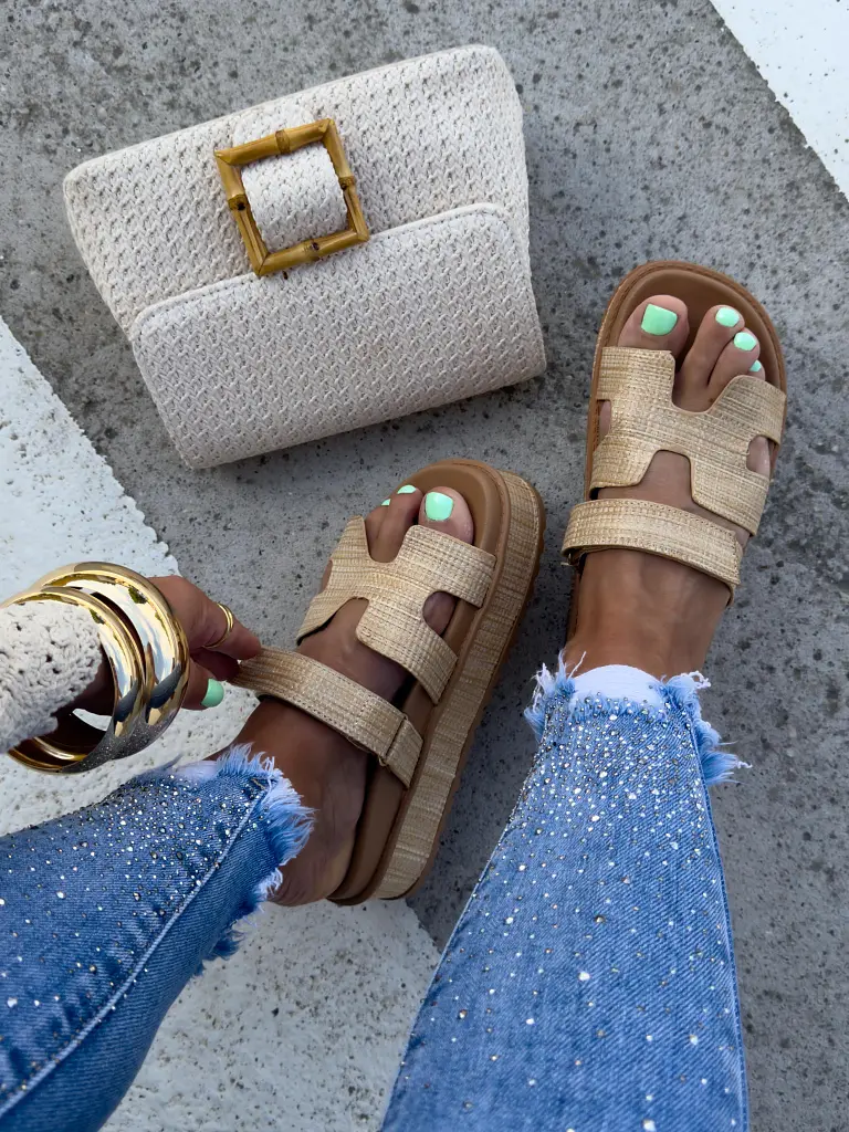 Barna női papucs JOURNEY - next