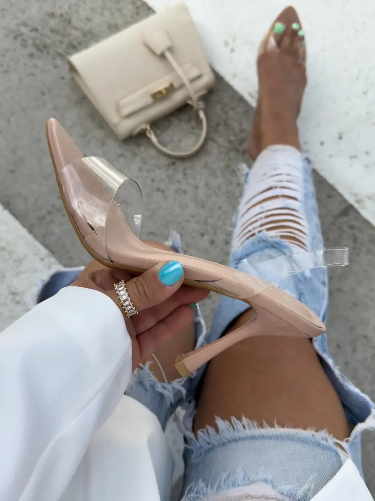 Áttetsző szandál NOREL - next