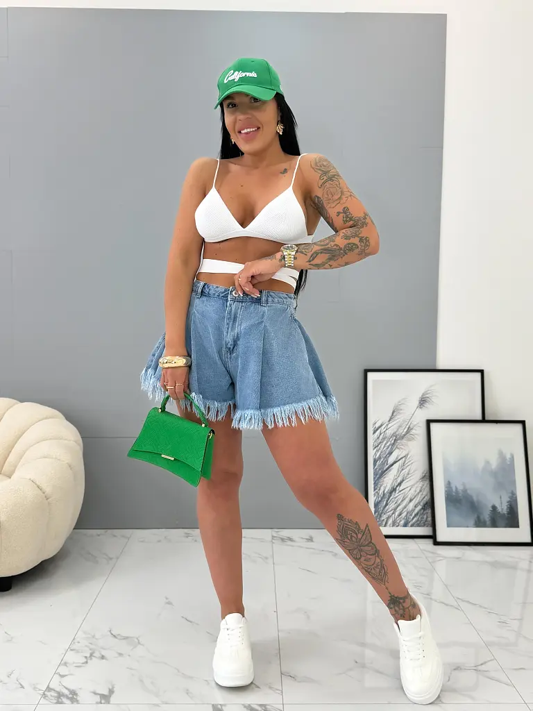 Kék farmersort BLANCA - next