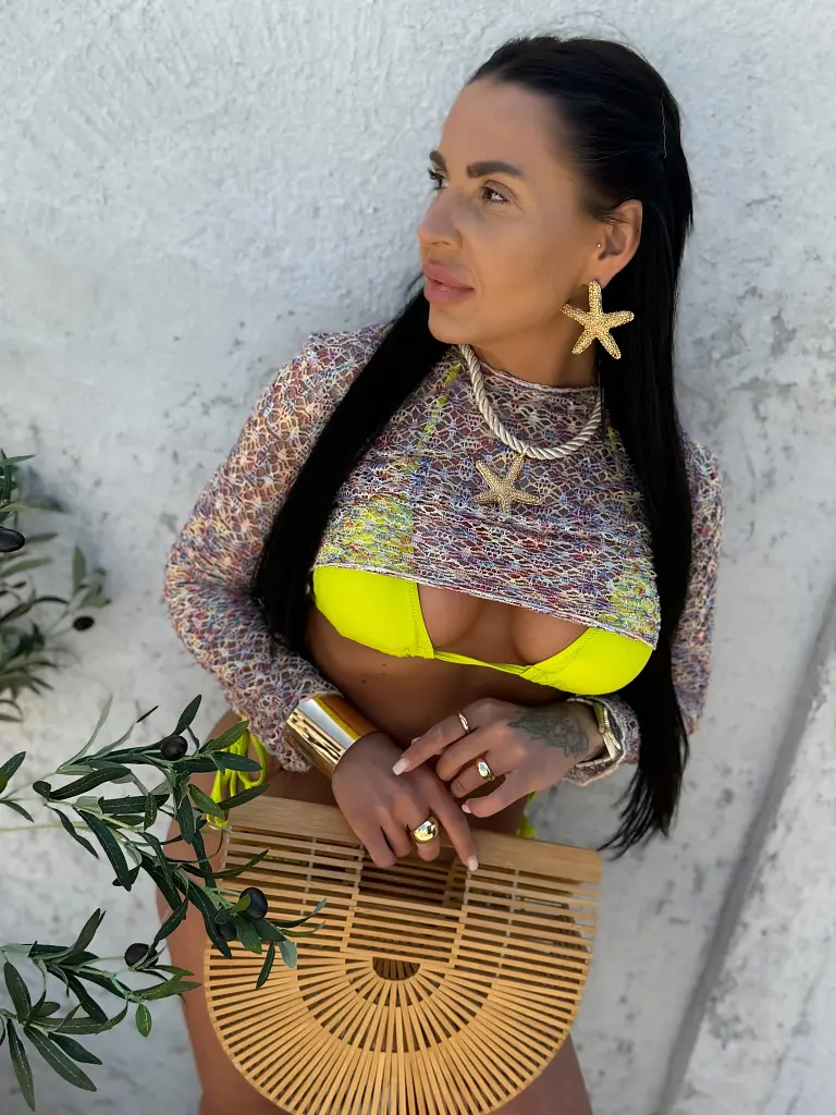 Háromrészes strand szett VIOLETT