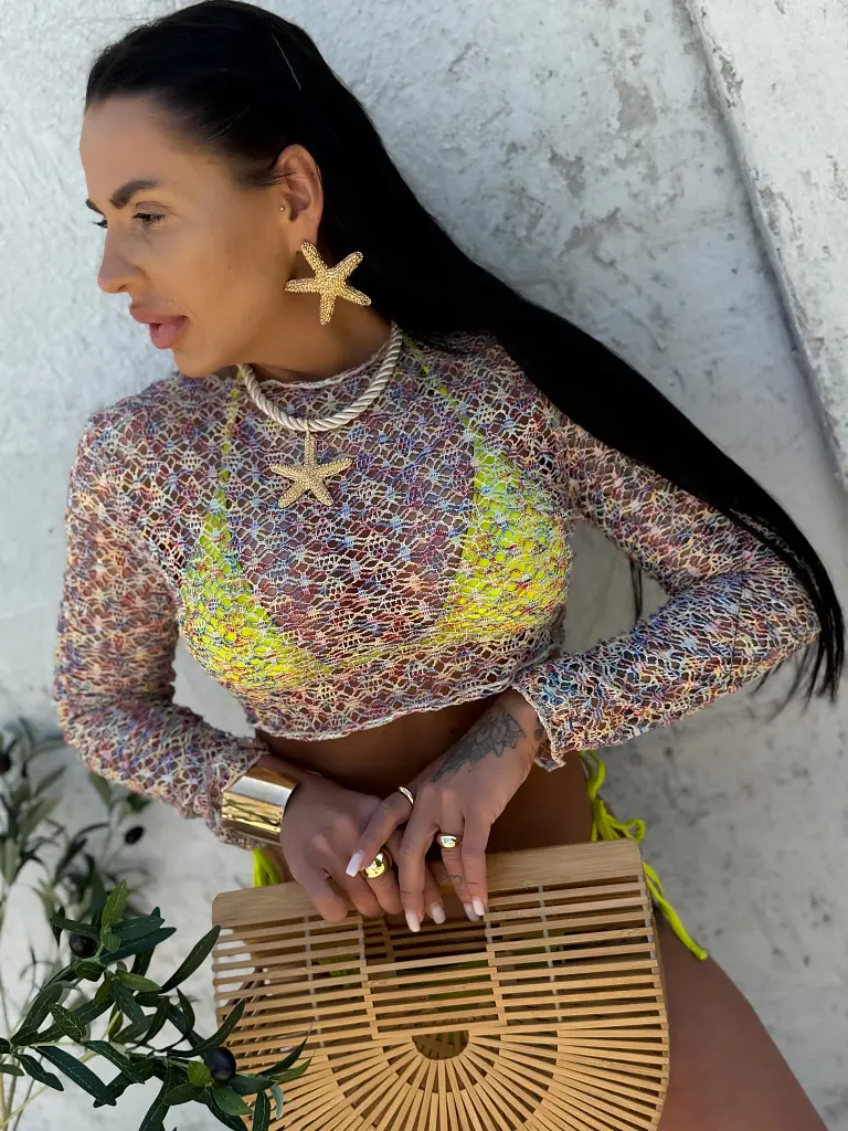 Háromrészes strand szett VIOLETT - next