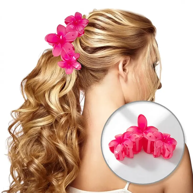 Rózsaszín hajcsat
