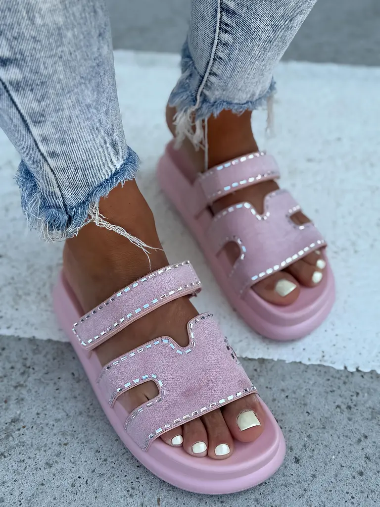 Női velúr papucs SARAH - next