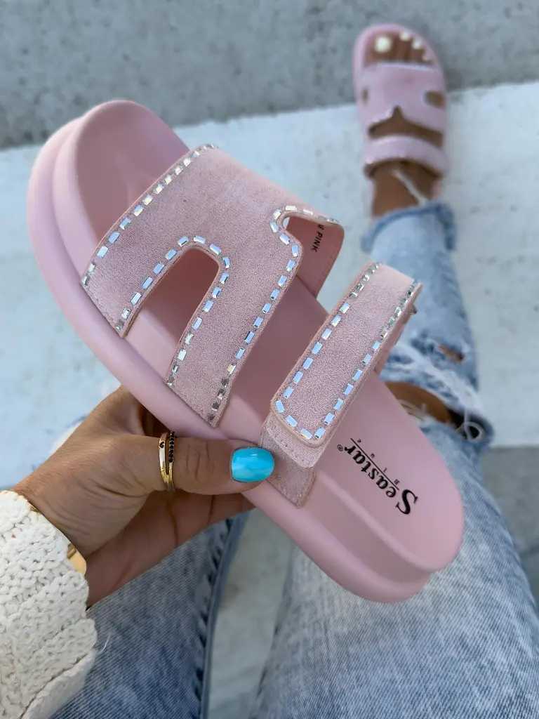 Női velúr papucs SARAH