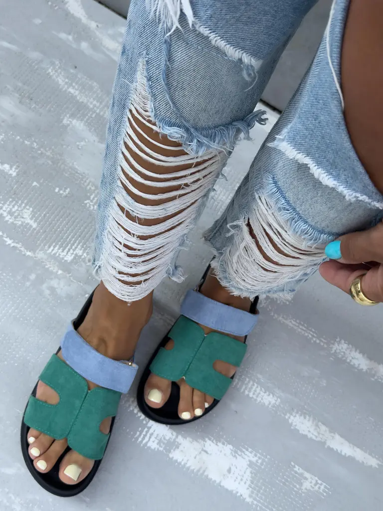 Női velúr papucs MARTHA