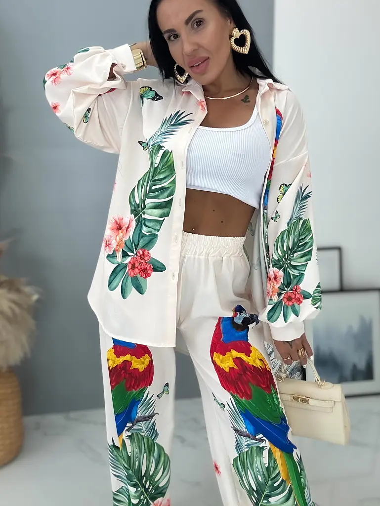 Mintás kétrészes női szett Parrot - next