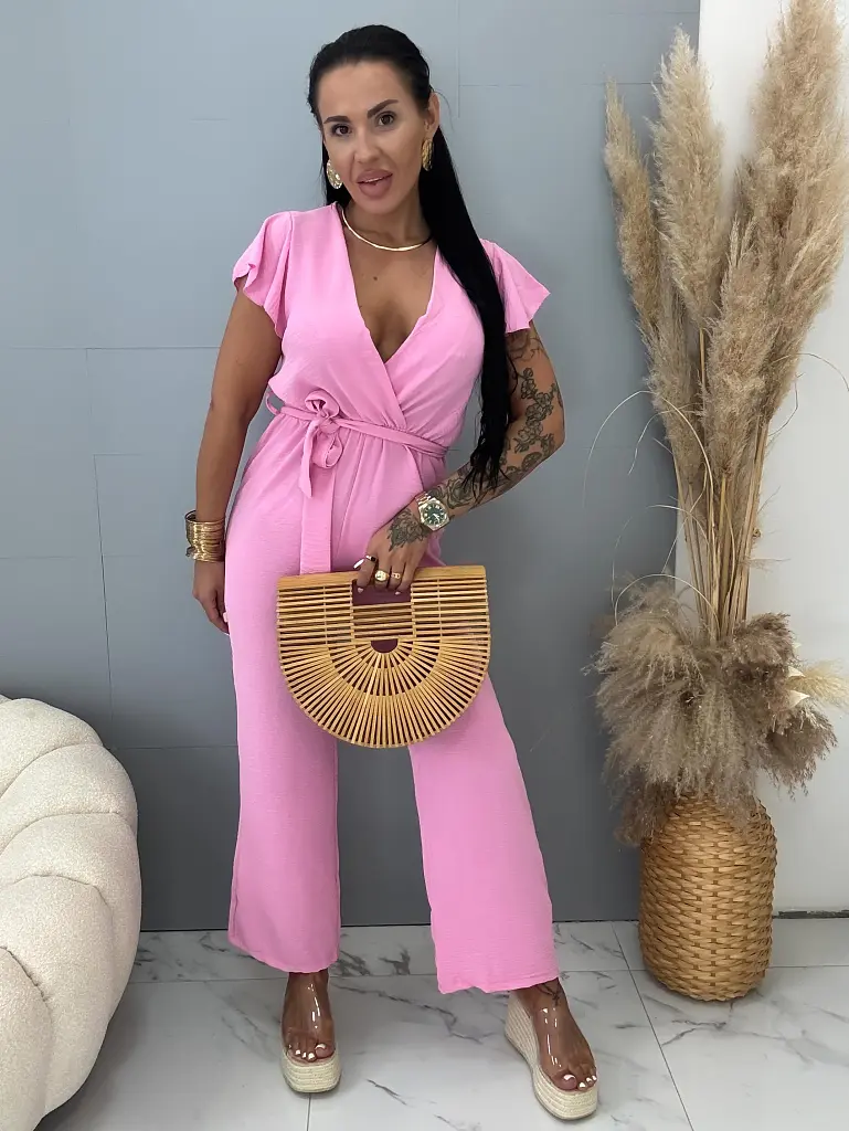 Lenge rózsaszín overál Blake - next