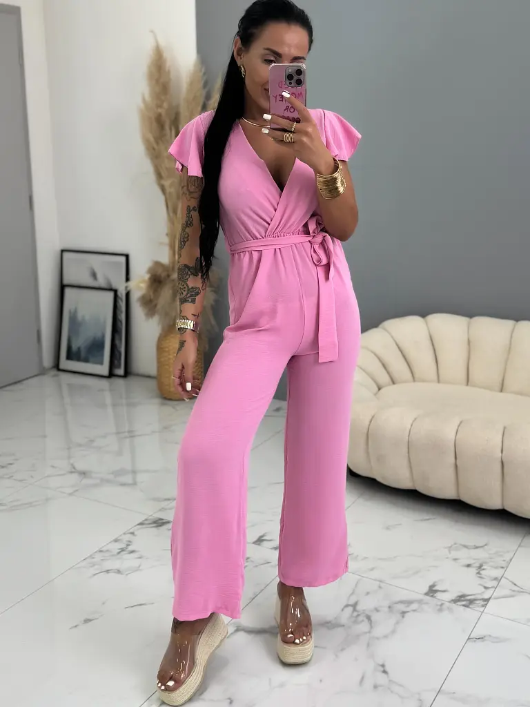 Lenge rózsaszín overál Blake