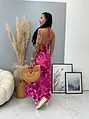 Felsliccelt hosszú cut-out ruha CHRISTINA
