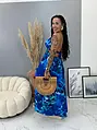 Felsliccelt hosszú cut-out ruha CHRISTINA