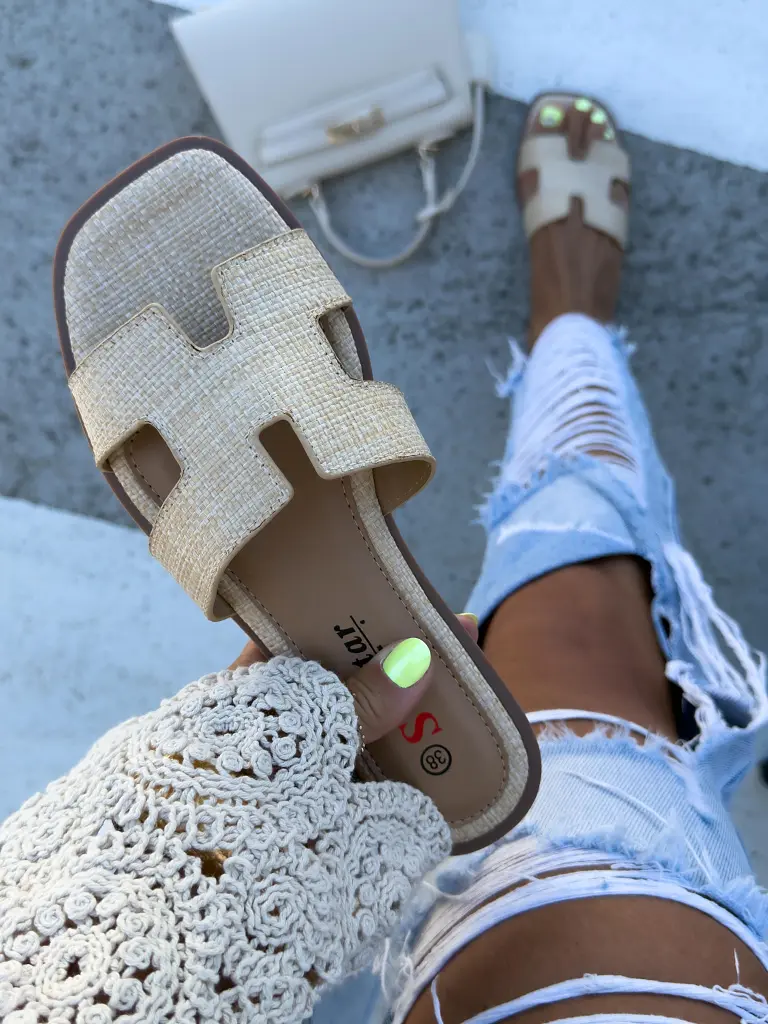 Bézs női papucs MEREDITH