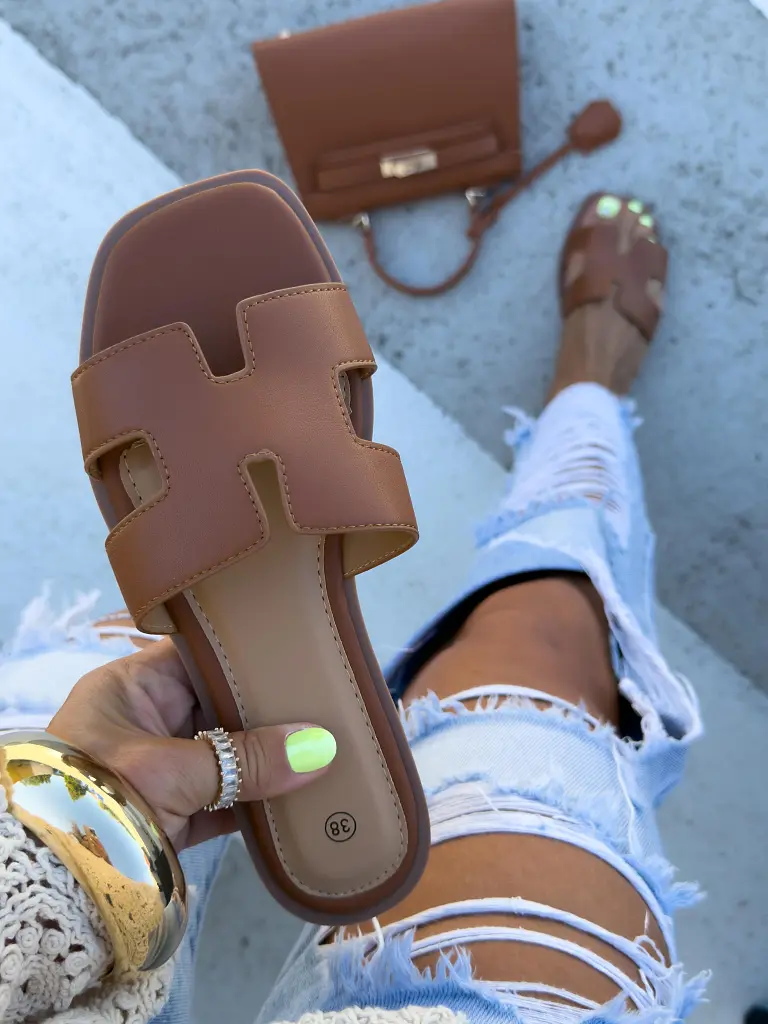 Barna női papucs MEREDITH - next