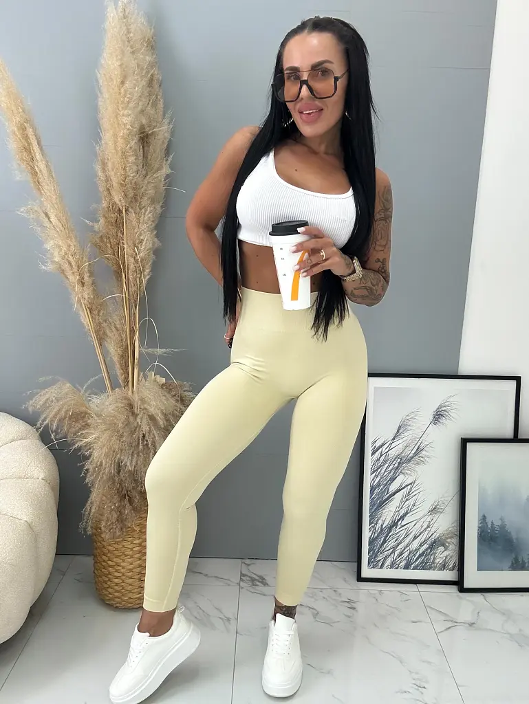 Elasztikus női leggings