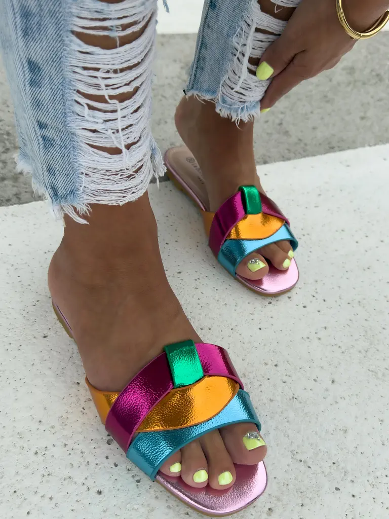 Színes női papucs EMELDA - next