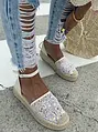Hímzett espadrilles szandál KERYNA