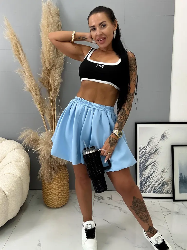 Gumis derekú ballon szoknya JOANNE