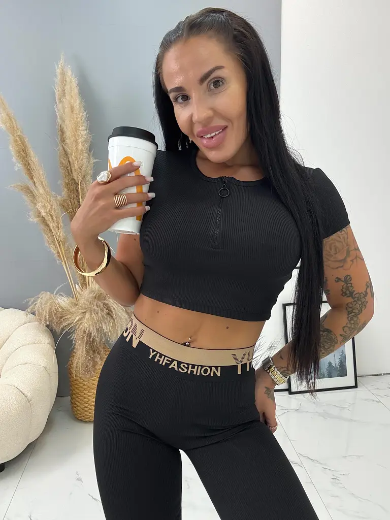 Bordázott anyagú sportos szett ROMERA - next