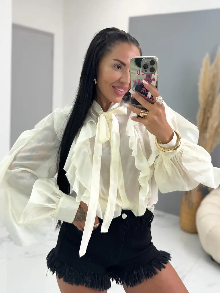 Fodros női blúz ALTHEDA - next