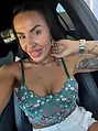 Hímzett bralette top DORINTA