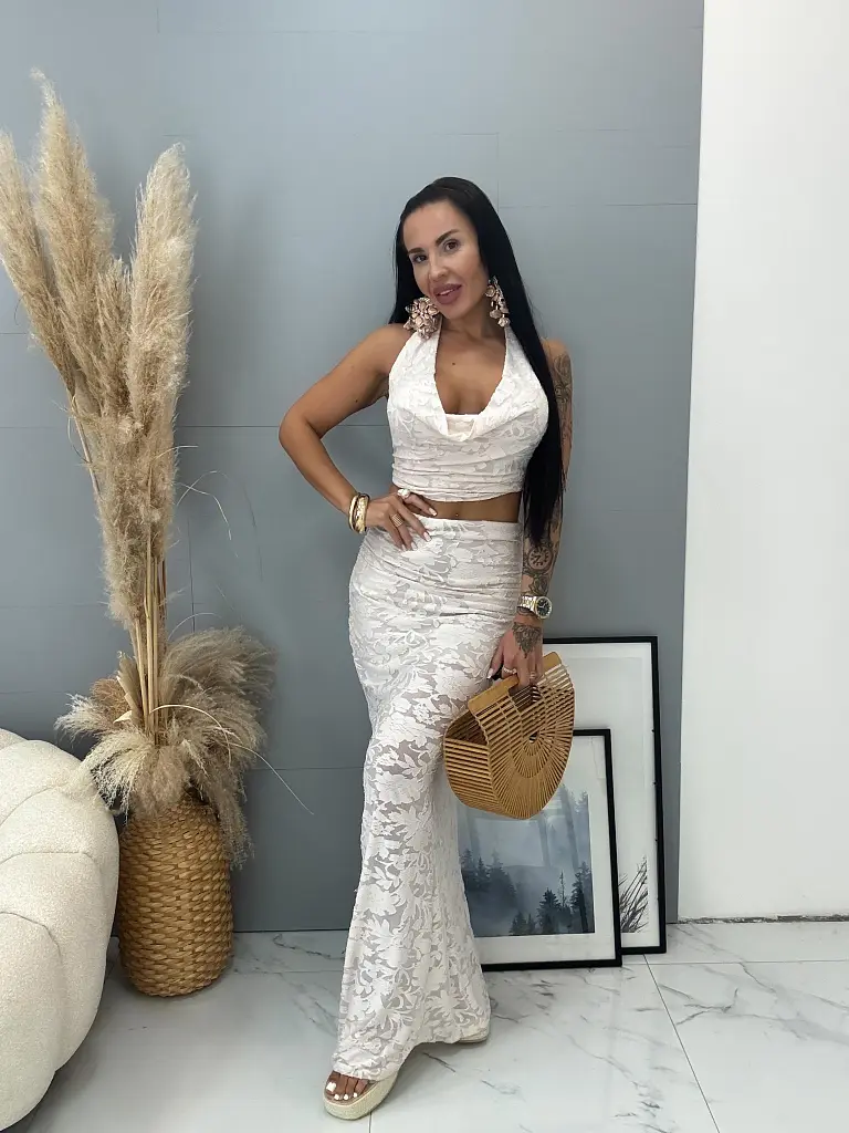 Bézs női szett ANTONIA