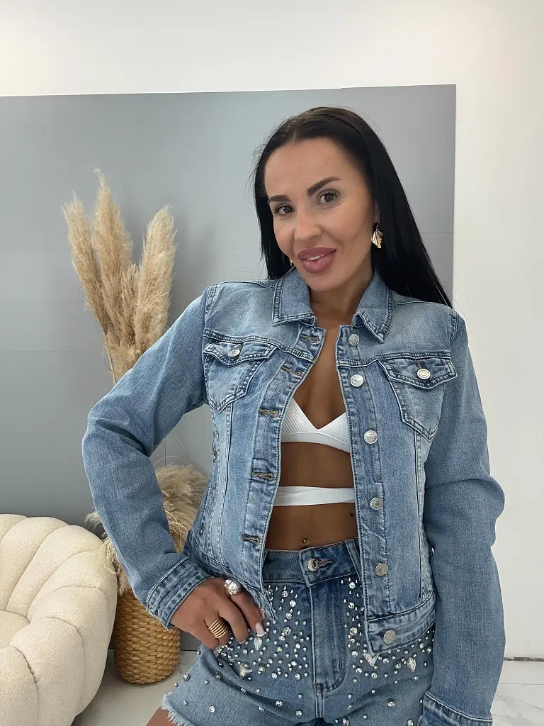 Női farmerdzseki KAROLA - next