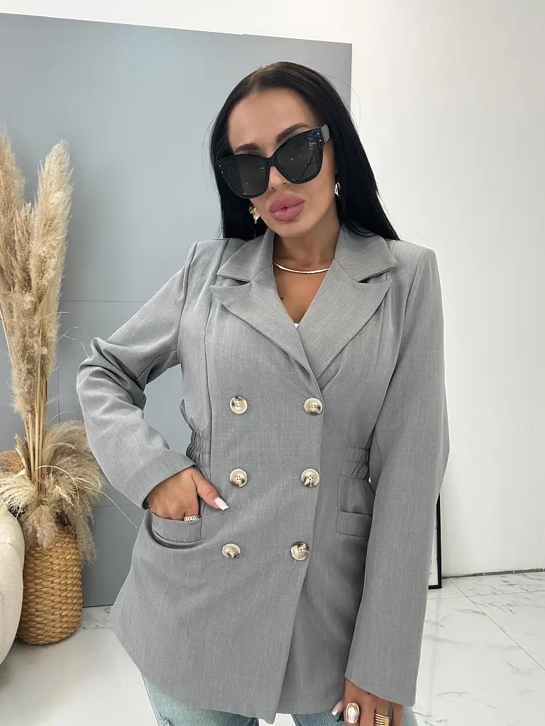 Elegáns hosszított női zakó ZELINDA - next