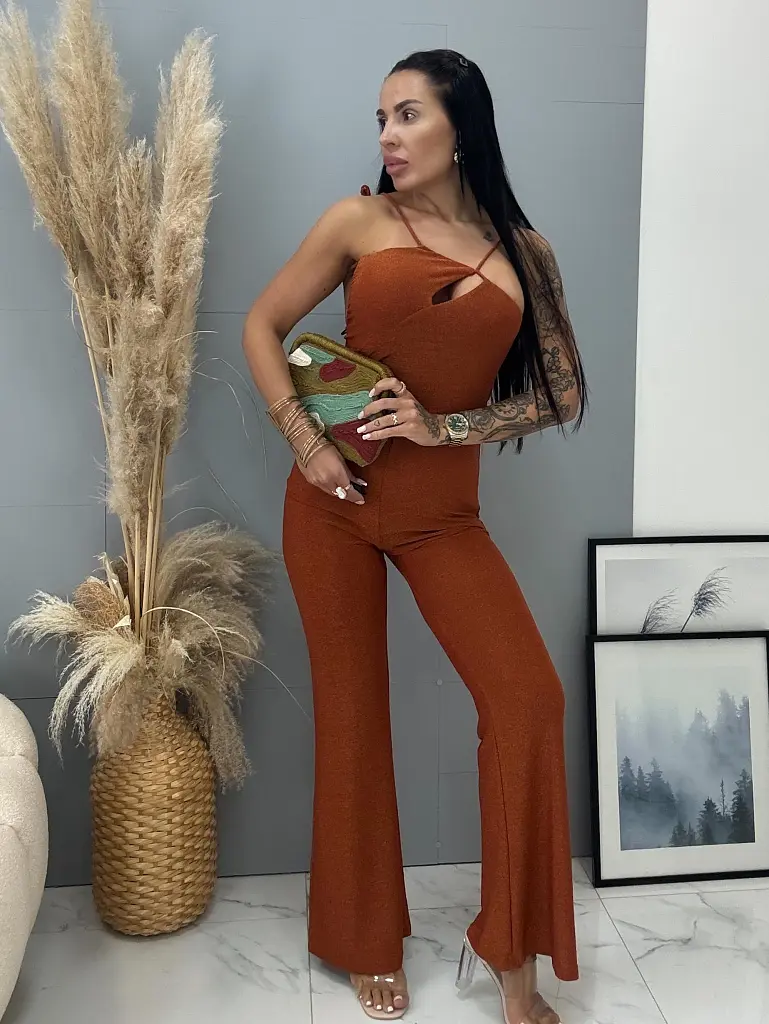 Csillogó cut-out overál AZALEA