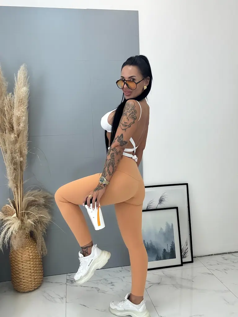 Női leggings magas derékkal - next