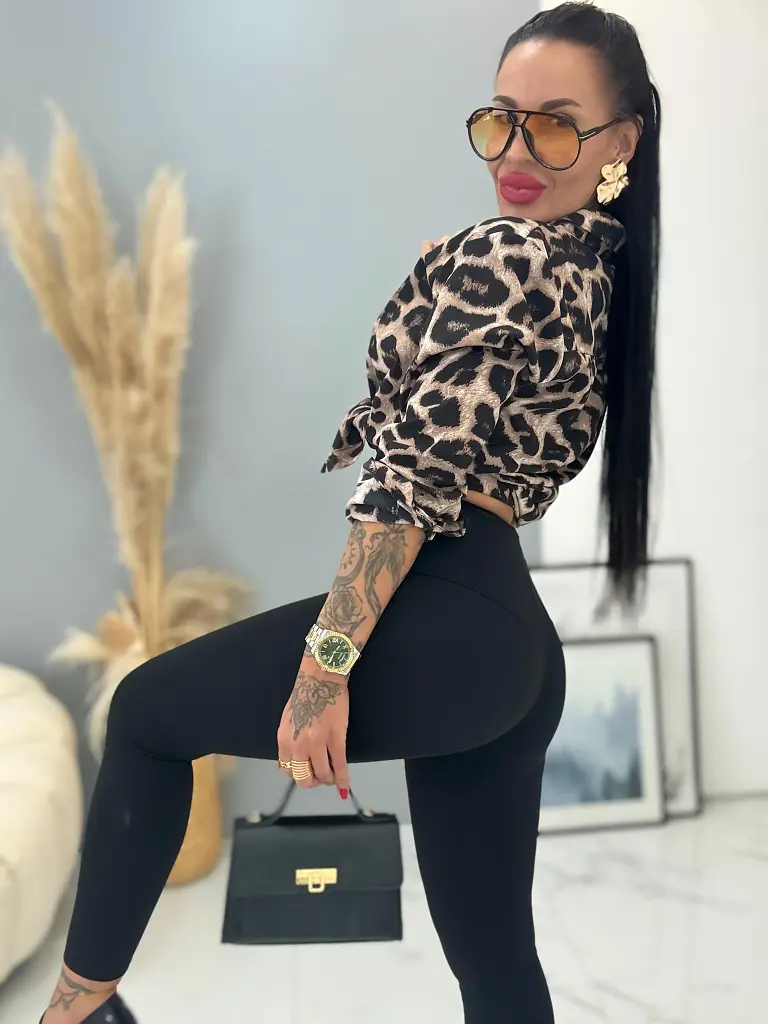 Női leggings magas derékkal - next