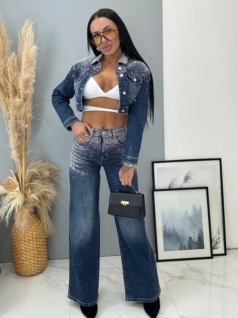 Kétrészes farmer szett SARA - next