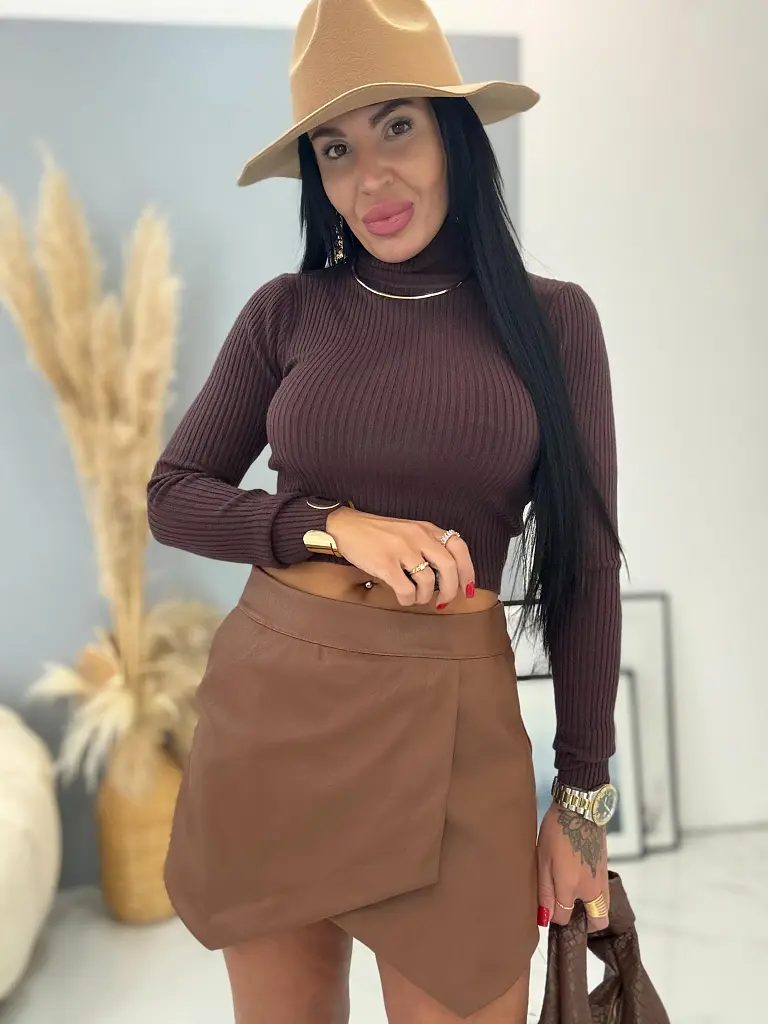 Műbőr nadrágszoknya NIYAH