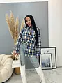 Oversized kockás ing VERGIE