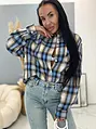 Oversized kockás ing VERGIE