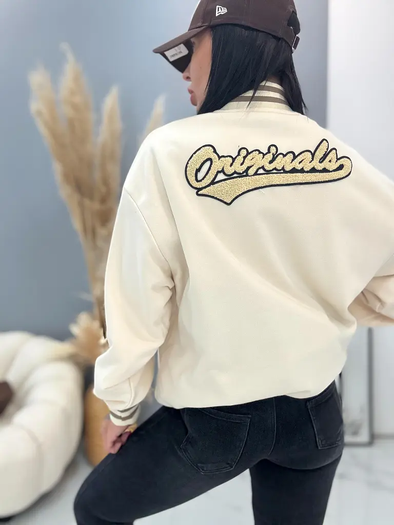 Kifordítható fashion bomber kabát INAYA