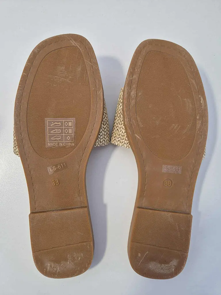 Bézs női papucs DEBRA - next