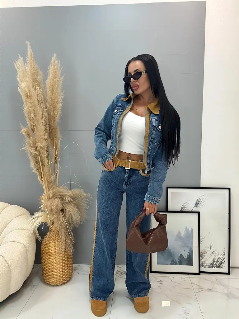 Kétrészes farmer szett BRITNI - next