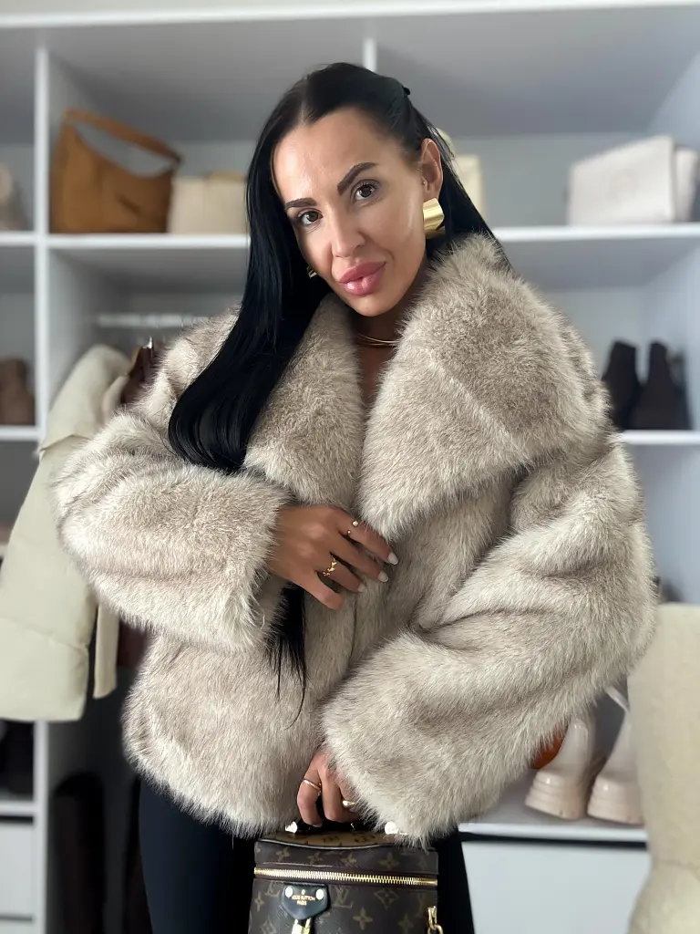 Műszőrme bunda SIANNA