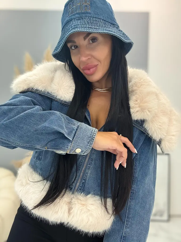 Bélelt farmerdzseki CLARA - next