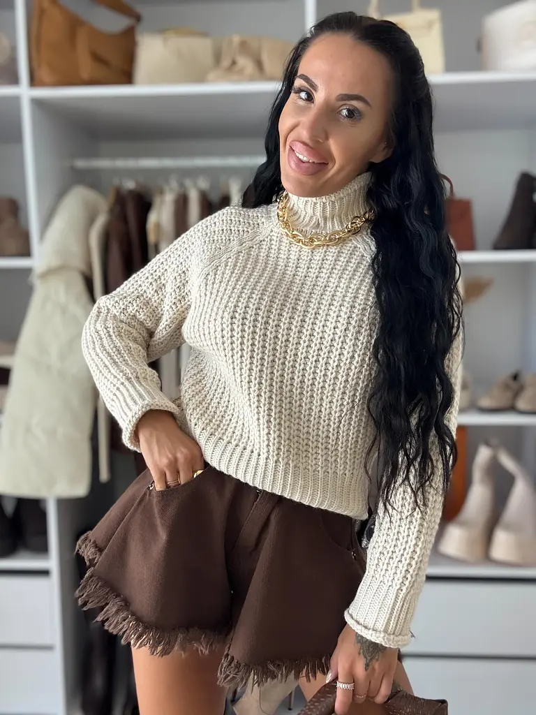 Kötött garbó POLLA - next