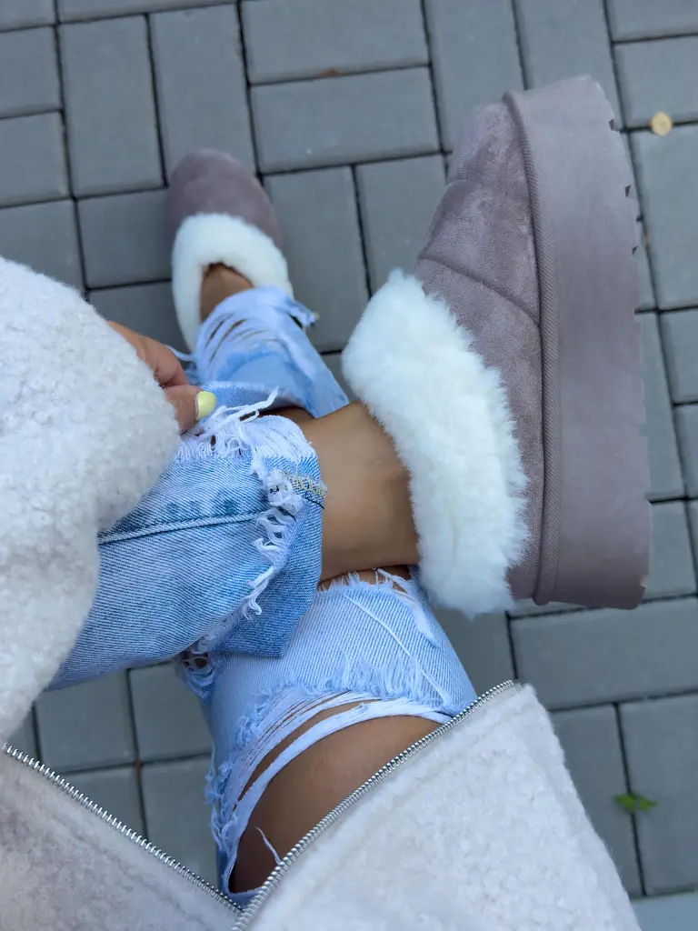 Meleg velúr cipő KASHA - next