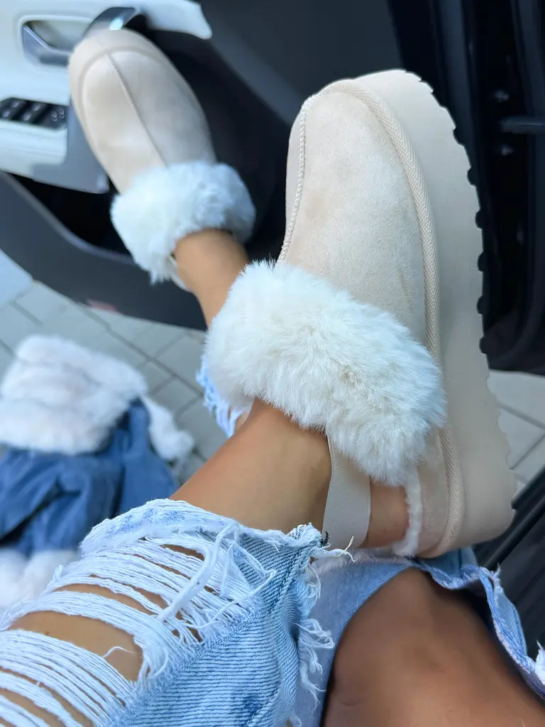 Meleg velúr papucs LETTYNA - next