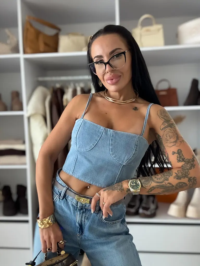 Cipzáras farmer top DAMYA