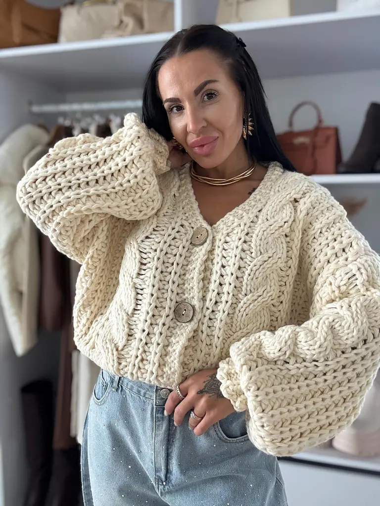 Kötött kardigán ROSALE - next