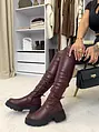 Wine térd feletti csizma IZAYA