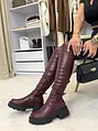 Wine térd feletti csizma IZAYA