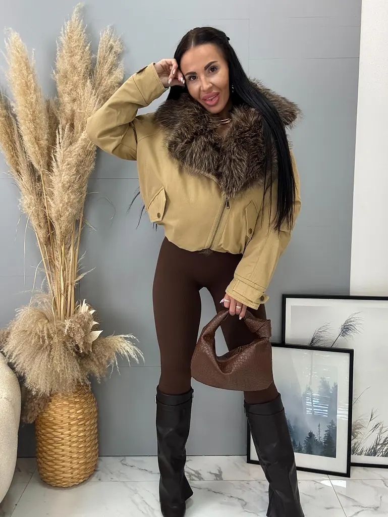 One size kabát szőrmével NEVARA - next